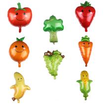 Kit de balões Mylar Summer Fruits, 8 unidades para festa de casamento Kit de balões Mylar Summer Fruits, 8 unidades para festa de casamento