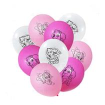 Kit de balões para crianças 15 balões de látex rosa de 30 cm Kit de balões para crianças 15 balões de látex rosa de 30 cm