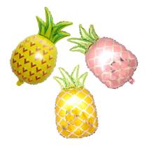 Kit de balões Pineapple Mylar Fruit de 18 polegadas para crianças (3 unidades) Kit de balões Pineapple Mylar Fruit de 18 polegadas para crianças (3 unidades)