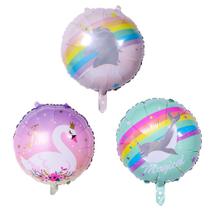 Kit de balões Unicorn Swan Mylar 56cm com 3 balões Kit de balões Unicorn Swan Mylar 56cm com 3 balões