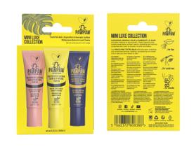 Kit de Bálsamo Labial Dr. PAWPAW Mini Luxe 3 unidades com Peptídeos Naturais Kit de Bálsamo Labial Dr. PAWPAW Mini Luxe 3 unidades com Peptídeos Naturais