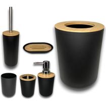 Kit de Banheiro 6 Peças Design Elegante e Funcional Ideal Para Presente