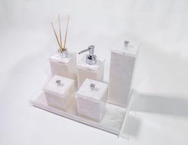 Kit de banheiro acrilico com 6 peças lançamento Kit de banheiro acrilico com 6 peças lançamento