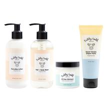Kit de Banho e Cuidados Tubby Todd para Bebês - 4 Produtos Kit de Banho e Cuidados Tubby Todd para Bebês - 4 Produtos