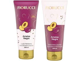 Kit de Banho Fiorucci Ameixa Negra - Sabonete e Hidratante Kit de Banho Fiorucci Ameixa Negra - Sabonete e Hidratante