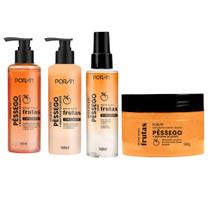 Kit de Banho Pêssego 3 Itens - Porán