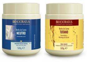 Kit De Banhos De Creme Bio Extratus 2 X 500g Tutano Neutro