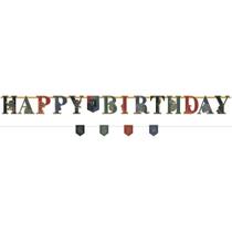 Kit de banner Amscan Harry Potter Hogwarts United 3,2 m