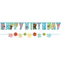 Kit de banner de festa Amscan Disney Moana Paper 1,75 m x 2 m, pacote com 2 Kit de banner de festa Amscan Disney Moana Paper 1,75 m x 2 m, pacote com 2