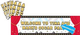 Kit de banner Giant Sign Amscan Hollywood personalizado Kit de banner Giant Sign Amscan Hollywood personalizado