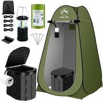 Kit de Baño para Camping YSR VEF con Tienda de Privacidad desplegable
