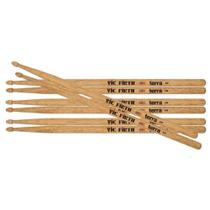 Kit de Baquetas Vic Firth American Classic Hickory 5B Terra Series Kit com 4 Pares (16558) Kit de Baquetas Vic Firth American Classic Hickory 5B Terra Series Kit com 4 Pares (16558)