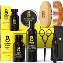 Kit de Barba The Beard Club - Grooming & Care com Cedro e Sândalo