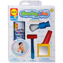 Kit de barbear ALEX Toys Rub a Dub Shaving in The Tub para crianças Kit de barbear ALEX Toys Rub a Dub Shaving in The Tub para crianças