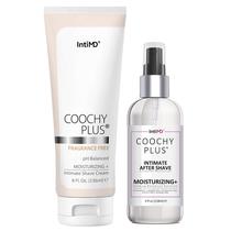 Kit de barbear Intimd Coochy Plus sem fragrância com hidratante Kit de barbear Intimd Coochy Plus sem fragrância com hidratante
