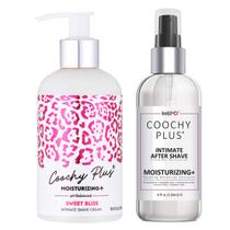 Kit de barbear Intimd Coochy Plus Sweet Bliss com névoa pós-barba