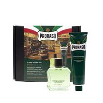 Kit de barbear Proraso Classic com creme de barbear e pós-barba Kit de barbear Proraso Classic com creme de barbear e pós-barba