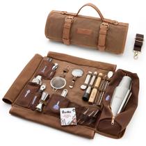 Kit de barman, bolsa Barillio com coqueteleira, conjunto de 17 unidades
