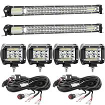 Kit de barra de luz LED SAN YOUNG (2) 50 cm + (4) 10 cm 12V/24V Kit de barra de luz LED SAN YOUNG (2) 50 cm + (4) 10 cm 12V/24V