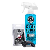 Kit de Barras de Argila e Lubrificante Chemical Guys Heavy Duty 473ml Kit de Barras de Argila e Lubrificante Chemical Guys Heavy Duty 473ml