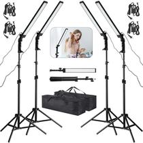 Kit de bastões de iluminação fotográfica LED Xuhal com tripé 5500K
