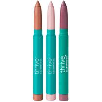 Kit de Bastões de Sombra para Olhos Thrive Causemetics à Prova dÁgua com 3 Unidades