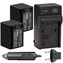 Kit de bateria e carregador Big Mike's NP-FV70 para Sony Handycam Kit de bateria e carregador Big Mike's NP-FV70 para Sony Handycam