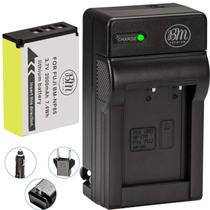 Kit de bateria e carregador BM Premium NP-85 para FujiFilm FinePix S1 SL240 SL260 SL280 SL300 SL305 SL1000