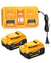 Kit de Bateria LiBatter 20V 5Ah de Reposição com Carregador Kit de Bateria LiBatter 20V 5Ah de Reposição com Carregador