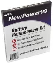 Kit de bateria NewPower99 NP99sp para Samsung Galaxy Tab PRO 12.2 Kit de bateria NewPower99 NP99sp para Samsung Galaxy Tab PRO 12.2