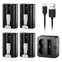 Kit de Baterias Lesaps 7200mAh com Carregador para Ring Doorbell