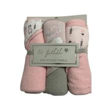 Kit de Bebe Com 3 Toalhas Le Petit.