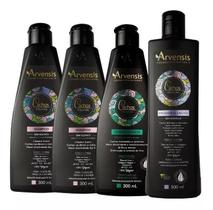 Kit De Beleza Arvensis Cachos Shampoo Condicionador Ativador