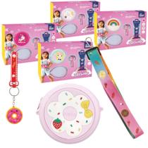 Kit de Beleza Infantil Bolsinha Redonda Donuts Fenix - FENIX