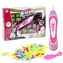 Kit de Beleza Infantil com Pente e Miçangas Entrega Já