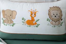 kit de berço americano reino encantado 9 peças modelo meia trança kit de berço americano reino encantado 9 peças modelo meia trança