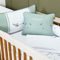 Kit de Berço Cozy - Verde - 07 Peças - Batistela Baby