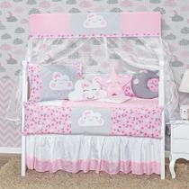 Kit De Berço Lua 2 Lateral Menino e Menina 12 PEÇAS