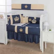 Kit de berço quarto de bebe bordado completo doce nuvem com mosquiteiro e saia algodão com 12 pçs Kit de berço quarto de bebe bordado completo doce nuvem com mosquiteiro e saia algodão com 12 pçs