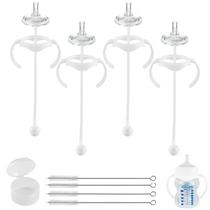 Kit de Biberón XUNICUTE con Pajilla para Dr. Brown Wide 4 Piezas