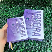 Kit de Bíblias Sagradas Femininas Mãe e Filha ARC Capa Dura Com Índice Herdeira da Coroa Roxa HDC