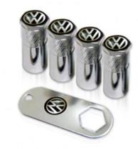 Kit de bico anti furto linha vw cromado (kit 04 pecas + chave)