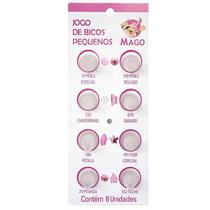 Kit de Bico de Plástico Pequeno com 8 un. Mago Kit de Bico de Plástico Pequeno com 8 un. Mago