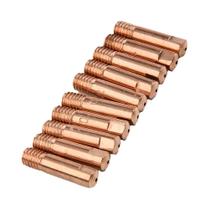 Kit De Bico De Soldagem MIG MAG MB-15AK 10 Unidades Bicos De Ponta Condutora M6 0,8 1,0 Mm