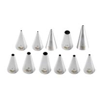 Kit de bico para confeitar bolos e doces modelo perle 11 un