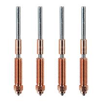 Kit de bicos: 4 peças Creality K1C High Flow, cobre e titânio