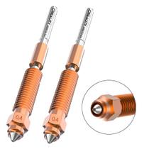 Kit de bicos Creality K2 Plus/Hi Combo, impressoras 3D de 0,4 mm, 2 unidades