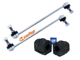 Kit de Bieletas e Buchas da Barra Estabilizadora Onix Prisma Cobalt 2012 a 2016 GM / Cofap Kit de Bieletas e Buchas da Barra Estabilizadora Onix Prisma Cobalt 2012 a 2016 GM / Cofap