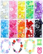 Kit de Bijuteria DIY com 750 Contas Acrílicas Sortidas FIVEIZERO Kit de Bijuteria DIY com 750 Contas Acrílicas Sortidas FIVEIZERO