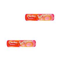 Kit de Biscoito Tortinhas de Morango Tradicional 2 Pacotes